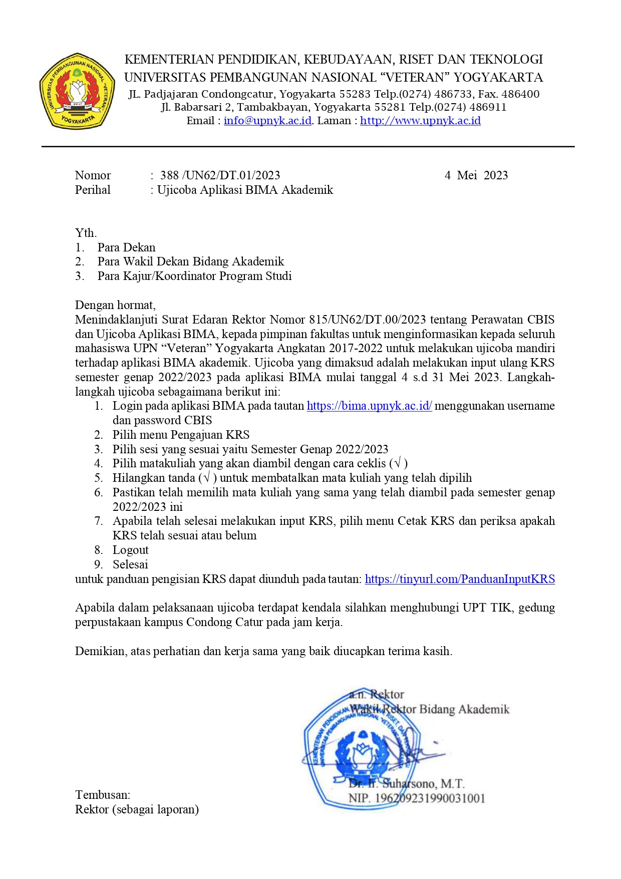 Program Studi Teknik Lingkungan