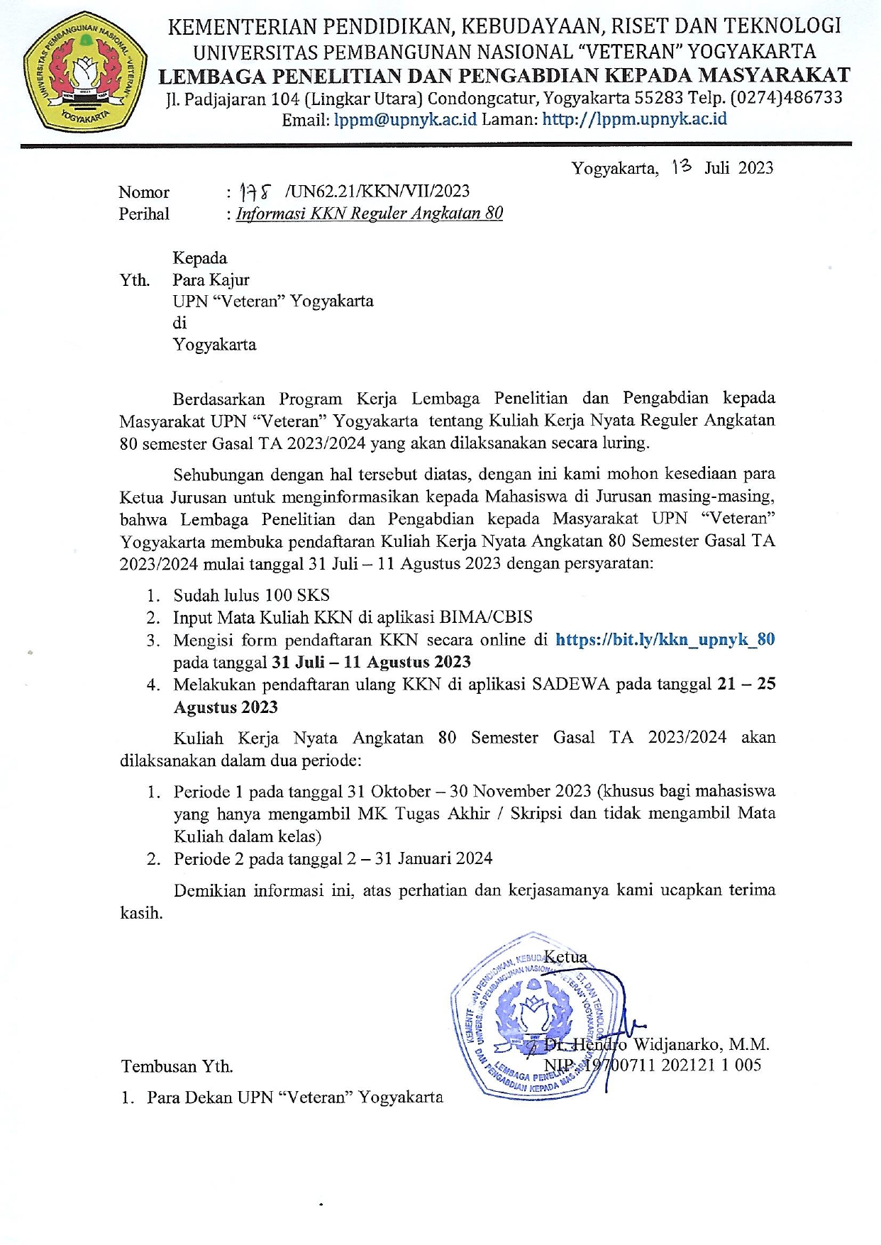 Program Studi Teknik Lingkungan