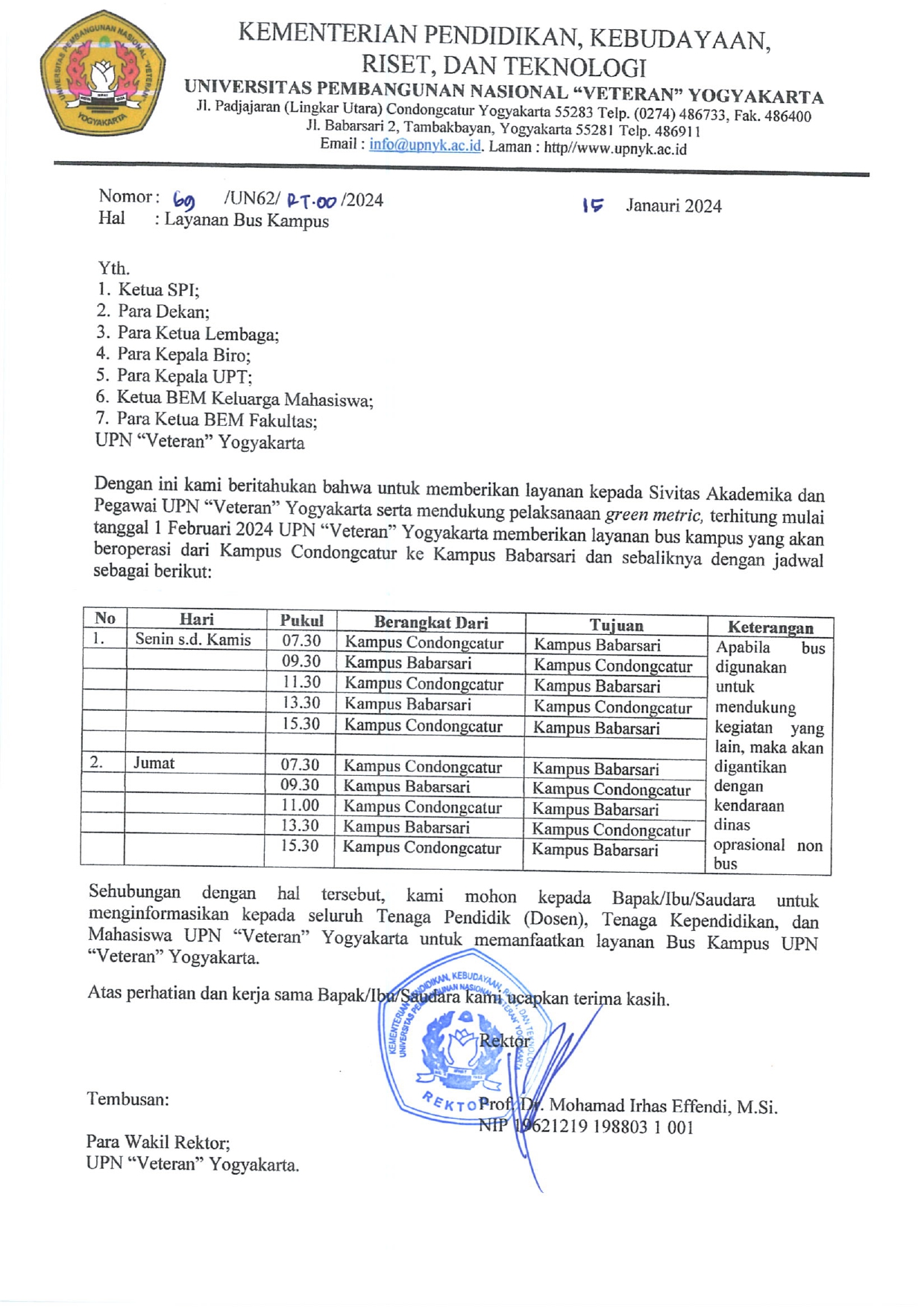 Program Studi Teknik Lingkungan