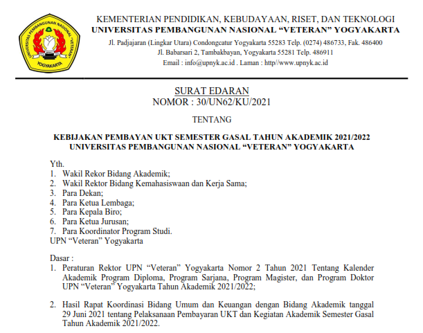 Program Studi Teknik Lingkungan